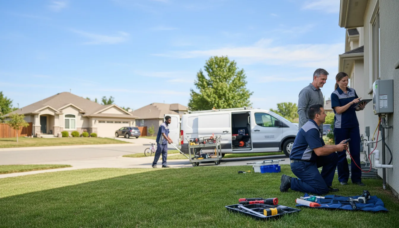 Tankless water heater service in West Branch, MI